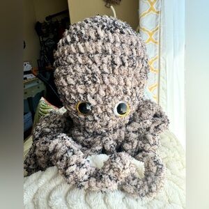 Handcrafted Hand Crocheted Amigurumi Octopus